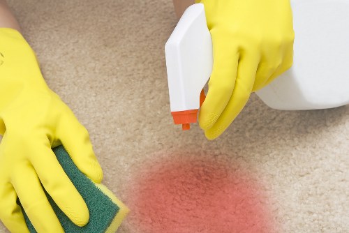 Carpet cleaning quote details for a Clapham property