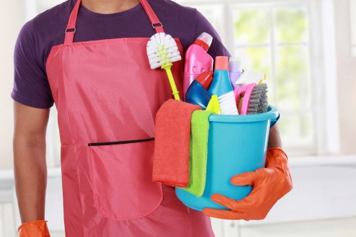 Local Clapham carpet cleaning experts preparing a fabric-safe cleaning process