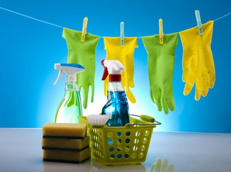 Carpet cleaner in Clapham treating heavy traffic areas in a home