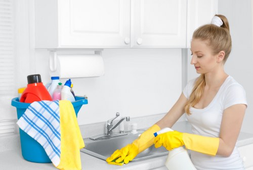 Cleaning grime and stains from a Clapham facade
