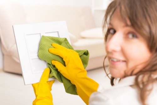 Specialist deep cleaning process for hard floors